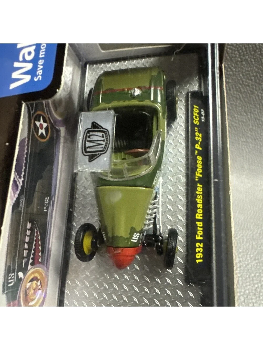 M2 Machines 1/64 1932 Ford Roadster Foose P-32 Model SCF01 Walmart Exclusive
